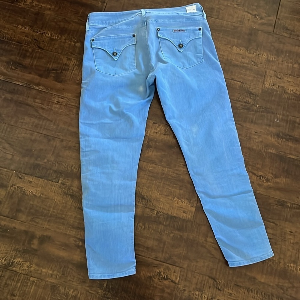 Hudson Collin Skinny Crop in Mariner Blue - Picture 5 of 10